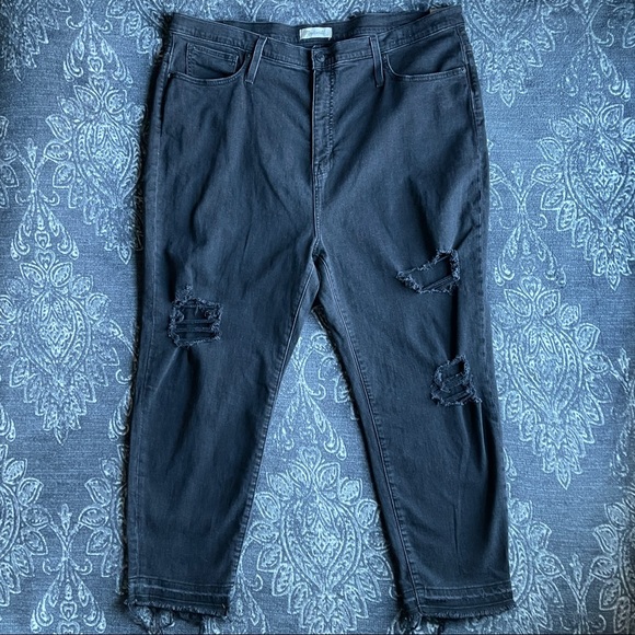 Madewell The Momjean Raney Wash: Knee-Rip Edition